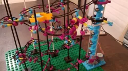 Marble run roller coaster 