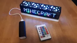 Minecraft Style Lamp 2