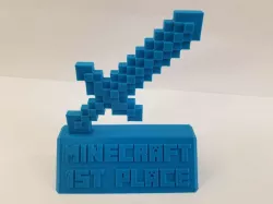 Minecraft Trophy Sword