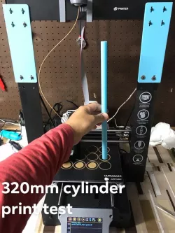 Monoprice Maker Select Plus Z extension (348mm)