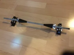 Motorcycle wheel ballancing tool