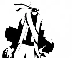 Naruto Sage Stencil