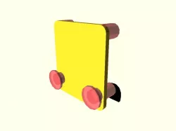 Pegstr for keyhole slots pegboard