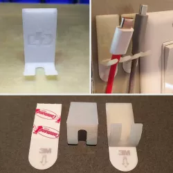 Phone Wire Cord Wall Mount Clip