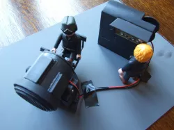 Playmobil Compatible working WW2 German Searchlight