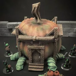 Pumpkin House (28mm/32mm scale)