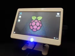 Raspberry Pi Octoprint 7" Touch Terminal Case Desktop PC with cooling fan