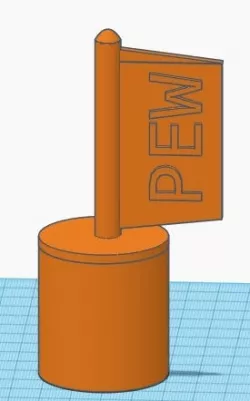 RT-97c Blaster Safety Flag