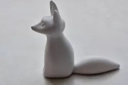 Sitting Fox