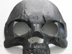 Skull with mounts for Uncanny Eyes hardware