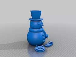 Snowman Bank