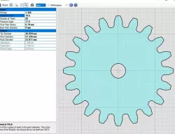 Software GEARDXF Fast Rack-Pinion Gears