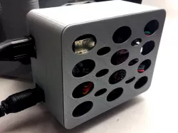 Sphere-O-Bot electronics case