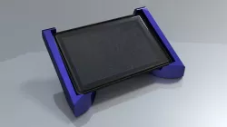 Stable tablet stand for table