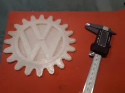 Steampunk VW Logo