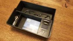 Tesla Model 3 center console - Euro Edition (Modified from jonco223)