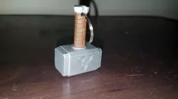 Thor Hammer Keychain