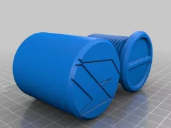 Threaded Container