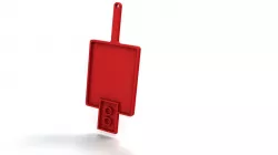 Trailer for your hotwheels using lego wheels
