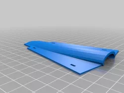 Traxxas TRX-4 DriveShaft Cover Rear v3 (Chassis Kit)