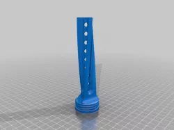 Tri Blade Dagger - Cut it down ti fit small printers.