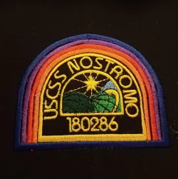 USCSS Nostromo Logo Alien Embroidery