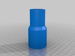 Vac cleaner adapter 34mm outside 32 mm inside