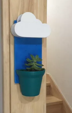 Wall mount Cloud Pot