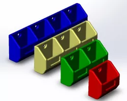 Wall Storage Bins