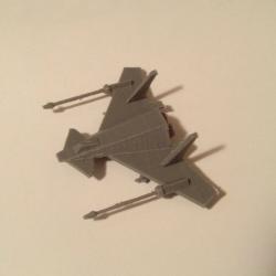 3D printed F-44A Rapier : r/Wingcommander