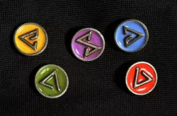 Witcher Sign Enamel Pins