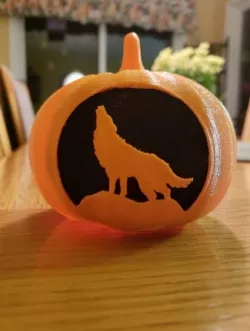 Wolf Pumpkin 
