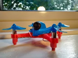 X-26 Evo: Brushed Micro Racing & Freestyle Quadcopter Drone & Tiny Whoop Conversion Frame