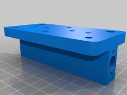 Z Axis plate for Termin8tor DLP W OpenBuilds Vslot 