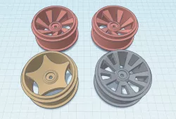 1:10 RC Buggy RIMS 61mm