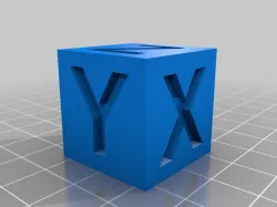 1" Calibration cube