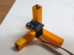 3-Axis Mount for ADXL335 Accelerometer