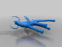 3 eyed long legged flying deerwolf