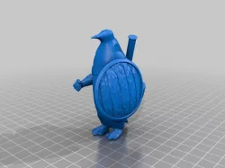 Aarakocra Penguin Variant D&D Mini
