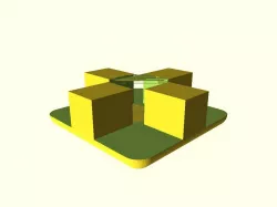 ALU profile cap