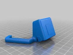 Angled Version of SD clip for Monoprice mini delta