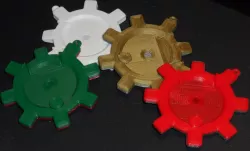 AR15 Bolt Face Christmas Ornament