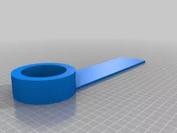 brushless motor mount template