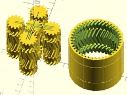 Compound Planetary Gear