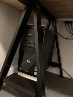 Computer Stand for Ikea Oddvald Trestle
