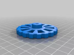 CR-10 / CR-10S Bed Leveling Knob for M4 Lock Nut (60mm)
