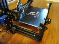 CR-10 / ENDER - Print Bed Spotlights and Switch