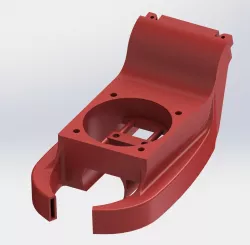 CR-10 Extruder for Vulcano Block