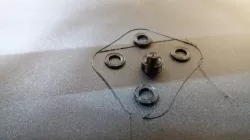 CR 10 EXTRUDER (MK10) SPRING SPACER/WASHER