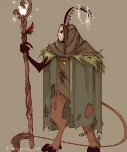 Daimhin the Tiefling Druid